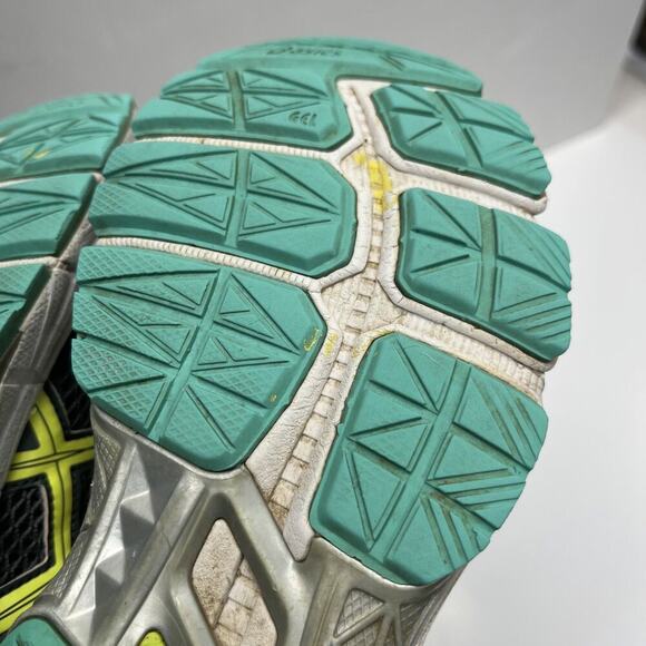 ASICS GT-1000 US Running Shoes T4K8N Gray/Teal DuoMax SpEVA Women's Size 7 - Picture 15 of 16